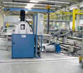Glass Fines Removal System, Machine